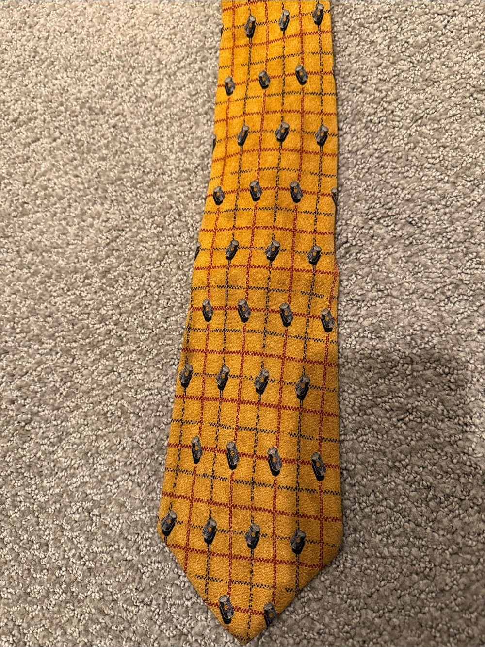 AMAZING MEN'S LIMITED EDITION ERMENEGILDO ZEGNA BLACK LABEL VINTAGE TIE - ITALY